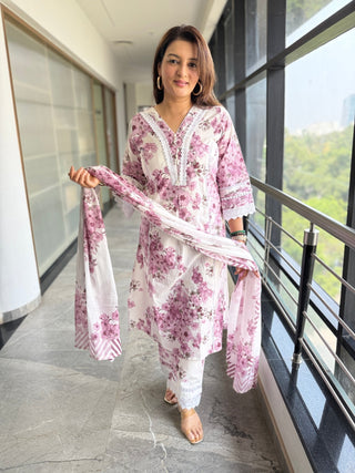 Blush Bloom Suit Set - Preetibora