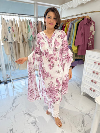 Blush Bloom Suit Set - Preetibora