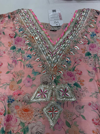 Blushing Beauty Sharara Set - Preetibora