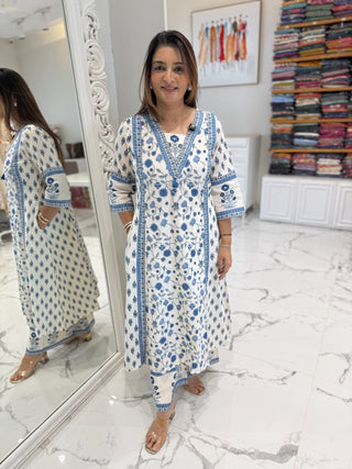 Carnation Block Print Set - Preetibora