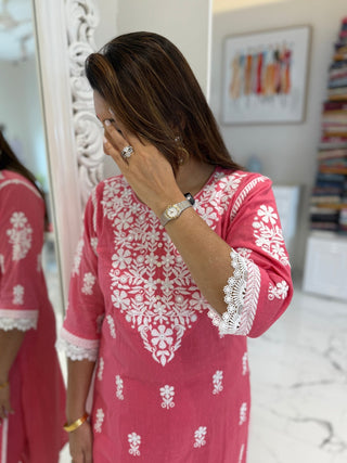 Chandani Threaded Suit Set - Preetibora