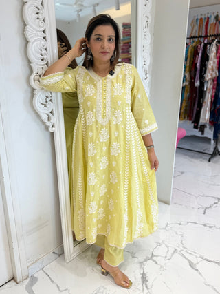 Classic Lucknowi Suit Set - Preetibora
