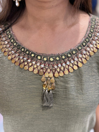 Coin and Mirror Coord Set - Preetibora