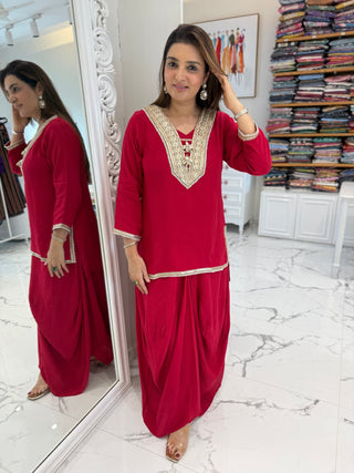 Crimson Drama Queen Set - Preetibora