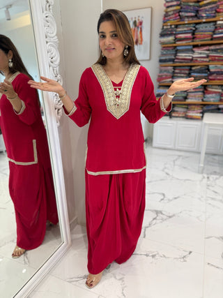 Crimson Drama Queen Set - Preetibora