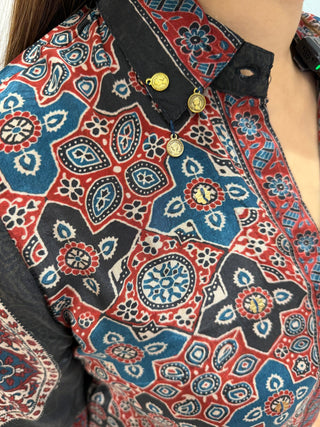 Devika Kalamkari Shirt - Preetibora