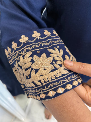 Dori Embroidered Coord Set - Preetibora
