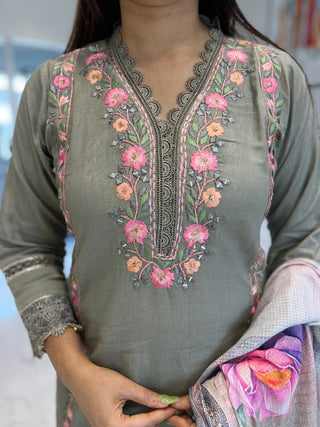 Doriya Digital Parsi Suit Set - Preetibora