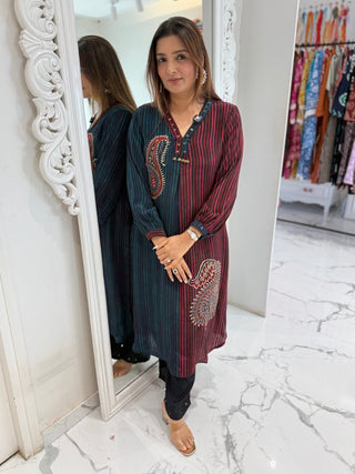 Dual Tone Coord Set - Preetibora