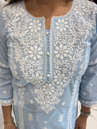 Falak Embroidered Set - Preetibora