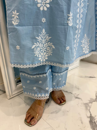 Falak Embroidered Set - Preetibora