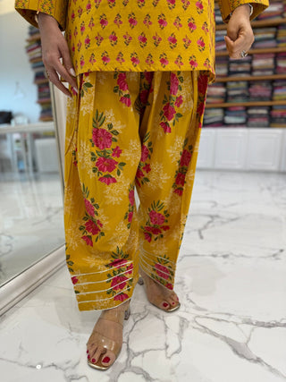Farshi Bloom Coord Set - Preetibora