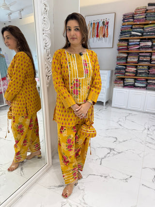 Farshi Bloom Coord Set - Preetibora