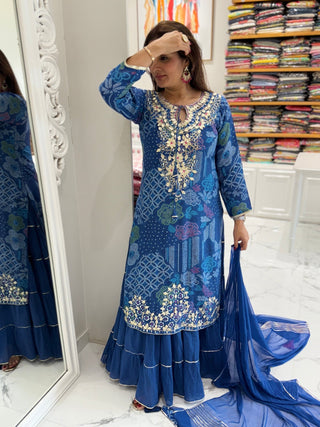 Festive Flair Indian One Piece - Preetibora