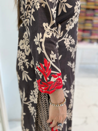 Fizza Cut Work Set - Preetibora