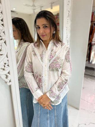 Floral Charm Shirt - Preetibora