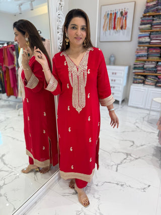 Grace Embroiderd Set - Preetibora