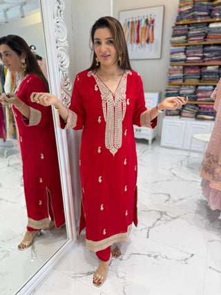 Grace Embroiderd Set - Preetibora