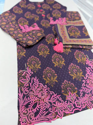 Gulnar Cut Work Set - Preetibora