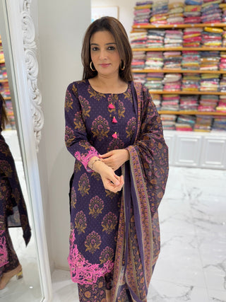 Gulnar Cut Work Set - Preetibora