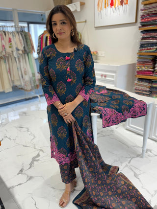 Gulnar Cut Work Set - Preetibora