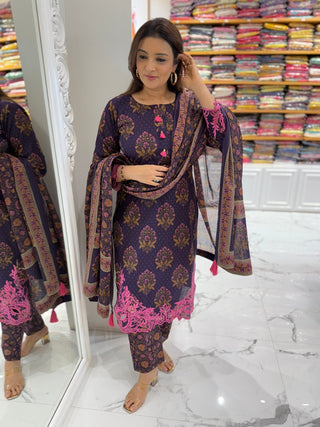 Gulnar Cut Work Set - Preetibora