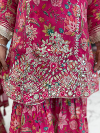 Haseena Sharara Set - Preetibora