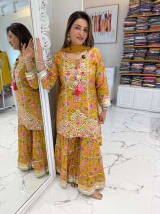 Haseena Sharara Set - Preetibora