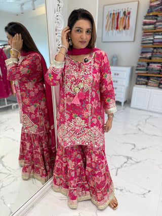 Haseena Sharara Set - Preetibora