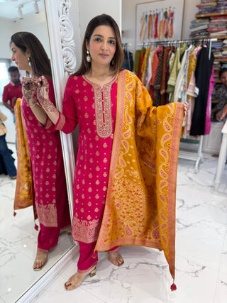 Heer Banarasi Set - Preetibora