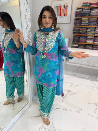 Hrishita Farshi Set - Preetibora
