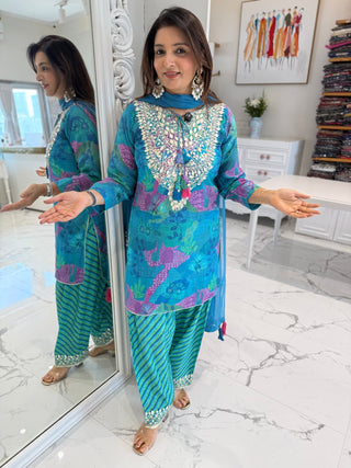 Hrishita Farshi Set - Preetibora
