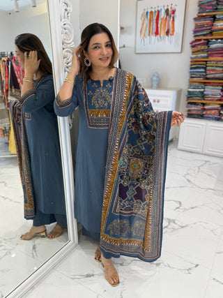 Isha Kalamkari Set - Preetibora