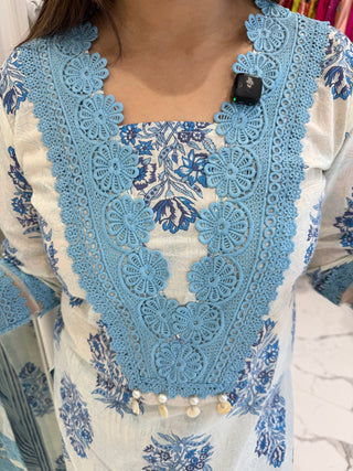 Jiya Lace Suit Set - Preetibora