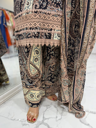 Kalamkari Farshi Salwar Set - Preetibora