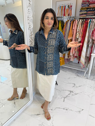 Kalamkari Shirt - Preetibora