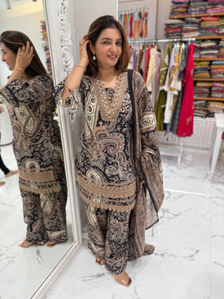 Kalamkari Suit Set - Preetibora