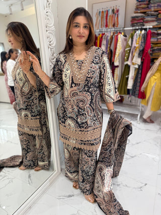 Kalamkari Suit Set - Preetibora