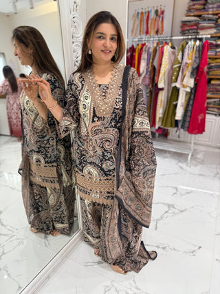 Kalamkari Suit Set - Preetibora