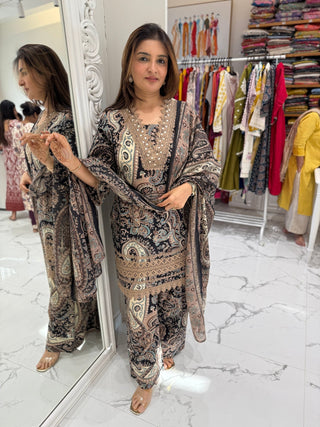 Kalamkari Suit Set - Preetibora