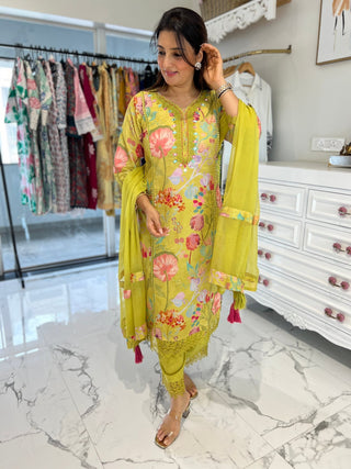 Karachi Dupatta Set - Preetibora