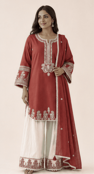 Kota Doria Farshi Set - Preetibora