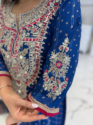 Luxury Muslin Kaftan Dress - Preetibora