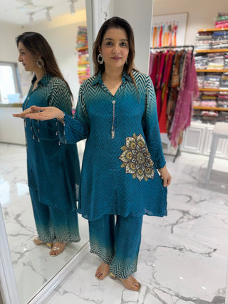 Marine Co-ord Set - Preetibora