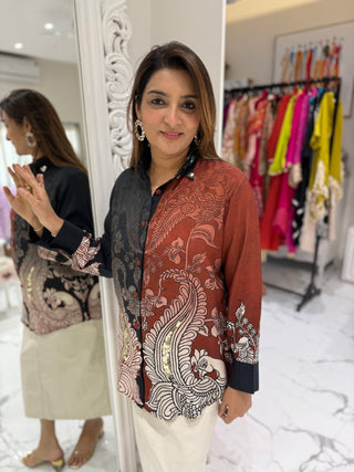 Maya Kalamkari Shirt - Preetibora