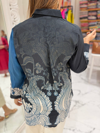 Maya Kalamkari Shirt - Preetibora