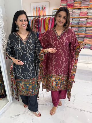 Megha Kaftan Set - Preetibora
