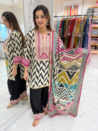 Mehfil Mirror Farshi Set - Preetibora