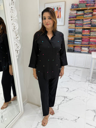 Midnight Crystal Coord Set - Preetibora