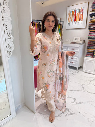 Mili Karachi Dupatta Set - Preetibora